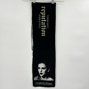 Taylor Swift Reputation Stadium Tour Towel Black RARE Memorabilia